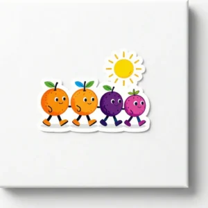 Fruit Parade Sticker